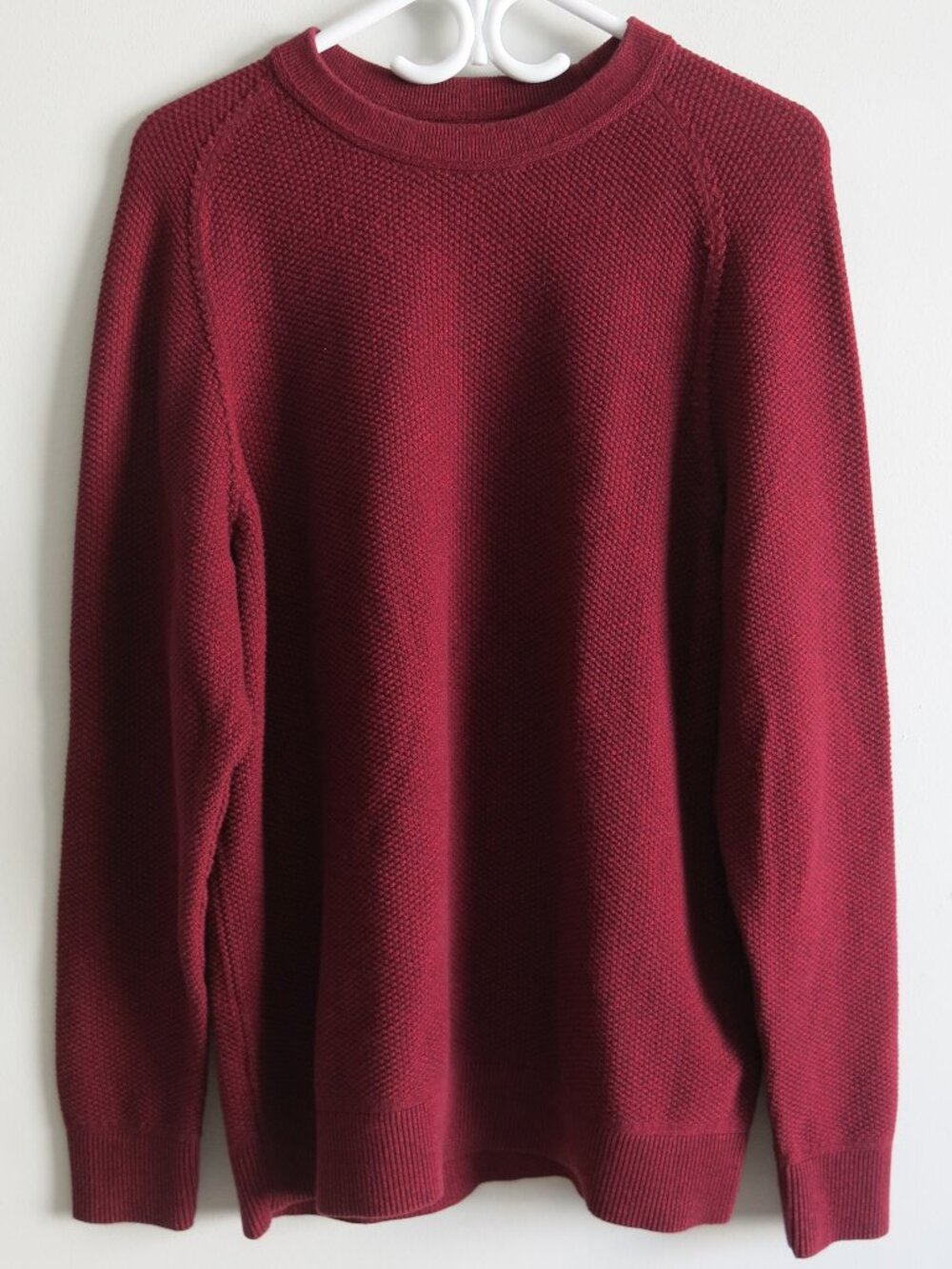 Lululemon Athletica Textured Knit Crewneck Sweater - Size Large